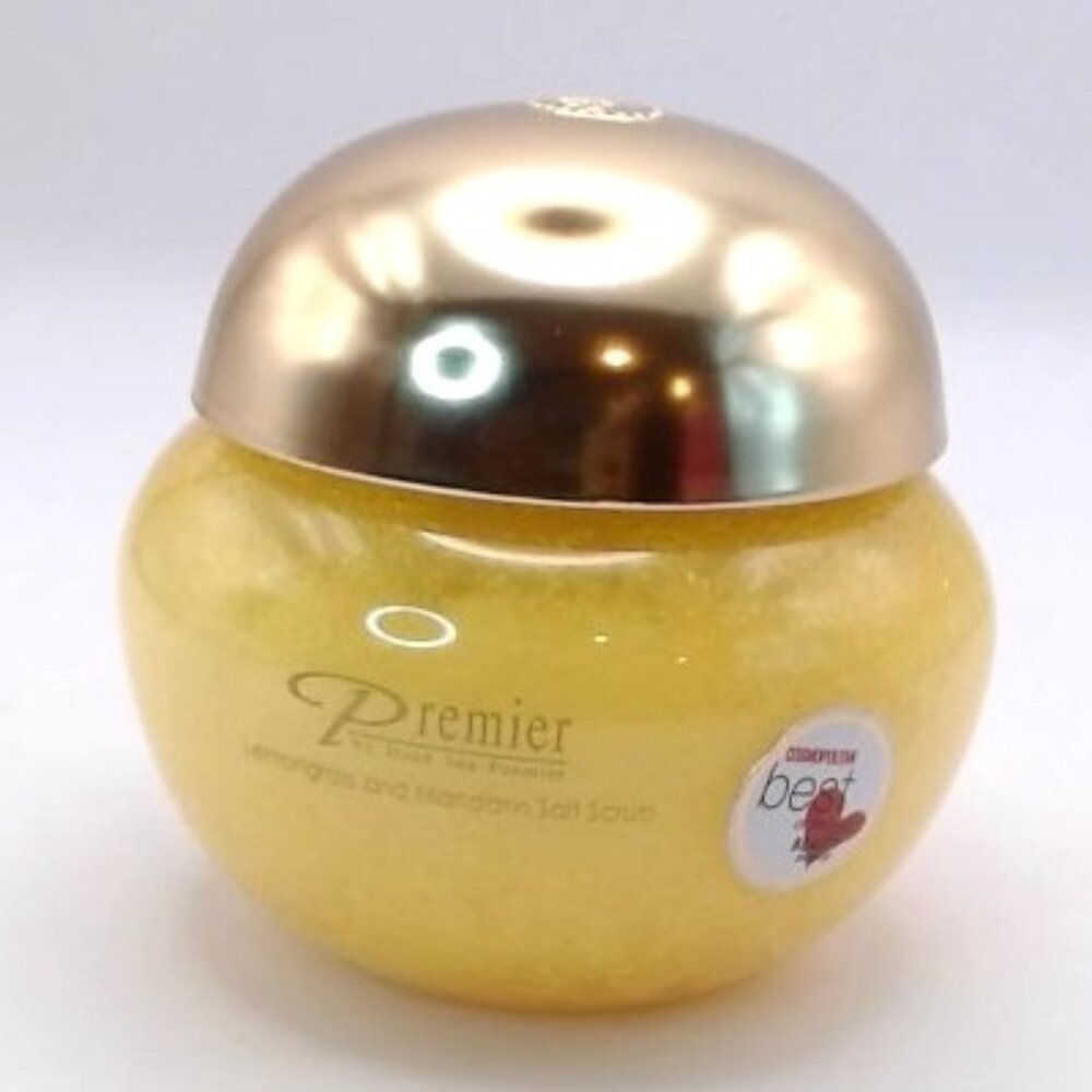 Premier -‎ Dead Sea Premier, Lemongrass & Mandarin Salt Scrub, BRAND NEW